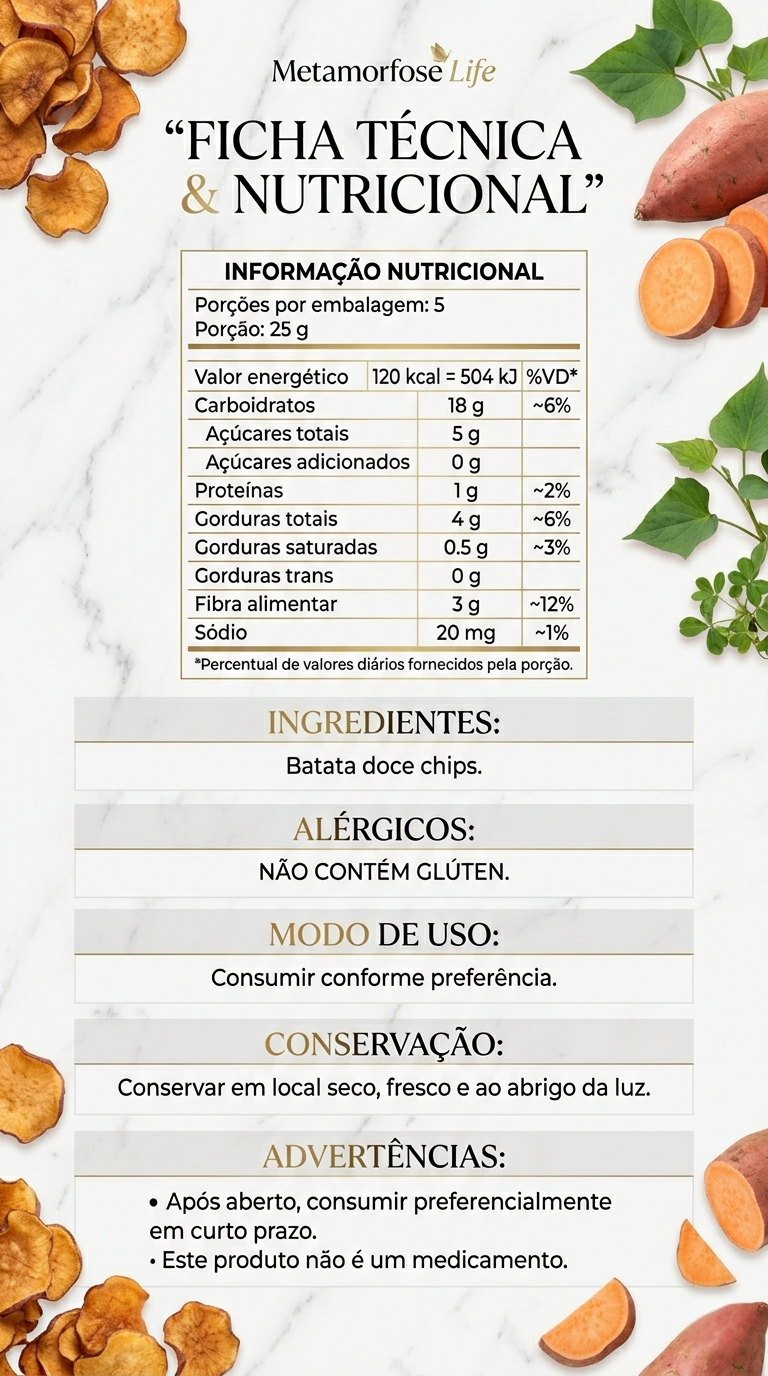 Batata-Doce Chips