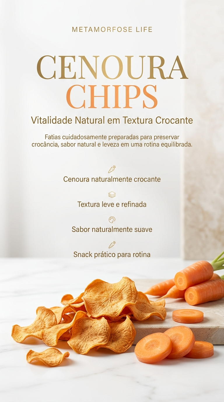 Cenoura Chips