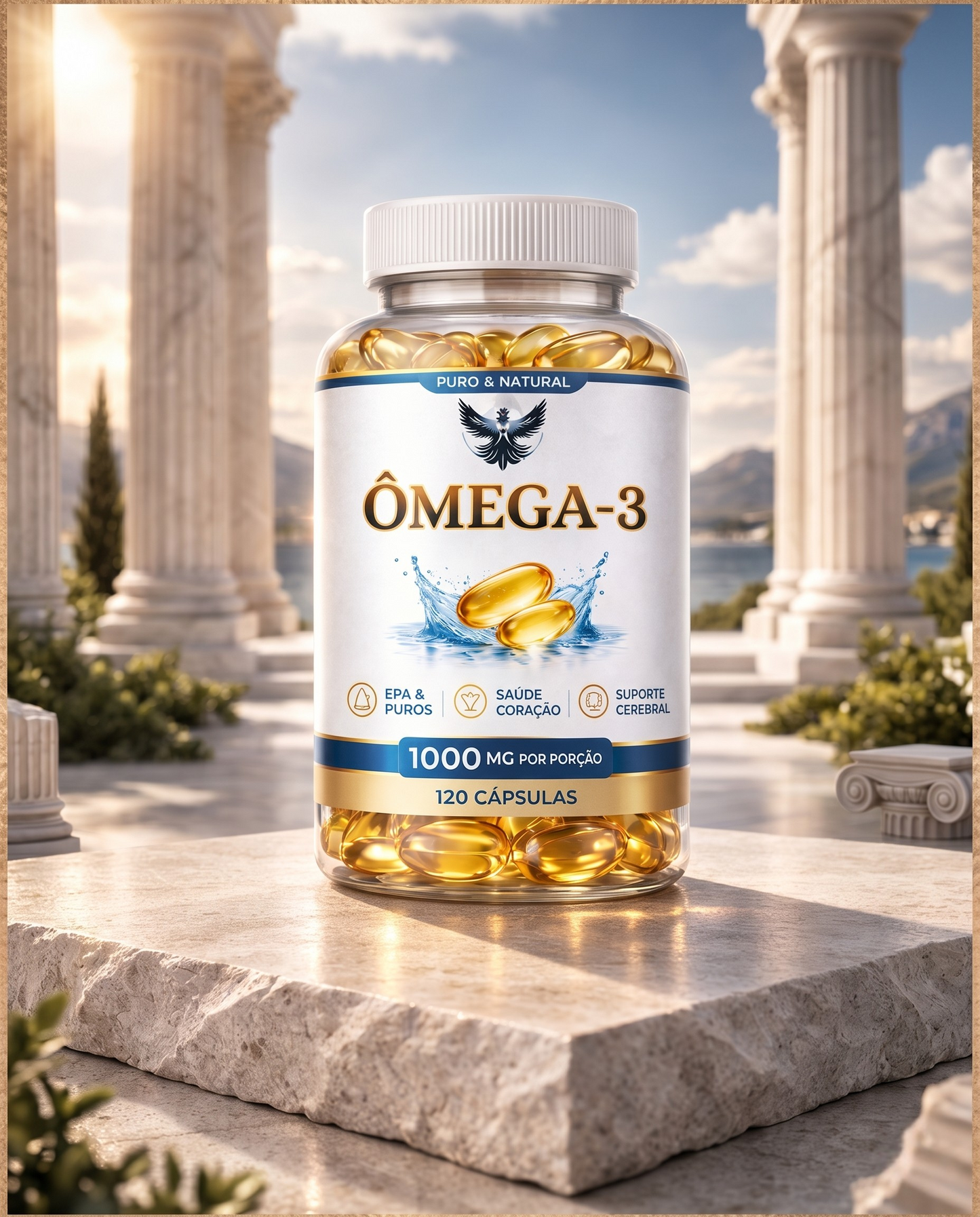 Ômega-3 1000 mg – Base Biológica Estrutural