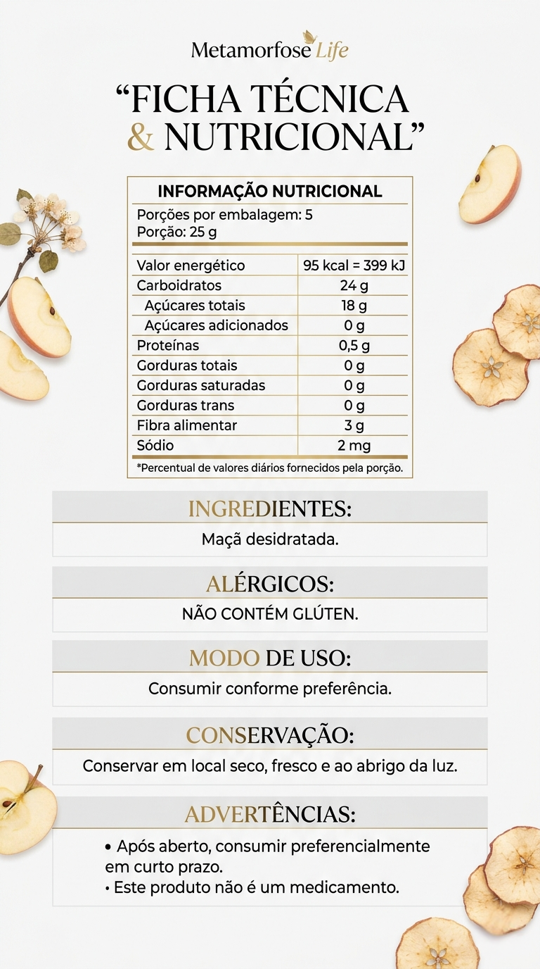 Maçã Chips