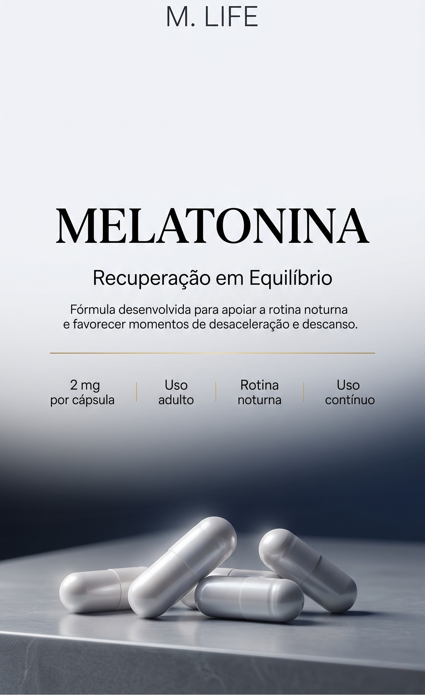 Melatonina Hypnos 2 mg – Regulação Estratégica do Sono