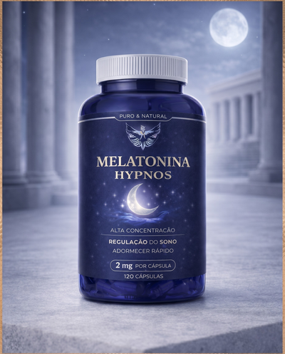 Melatonina Hypnos 2 mg – Regulação Estratégica do Sono
