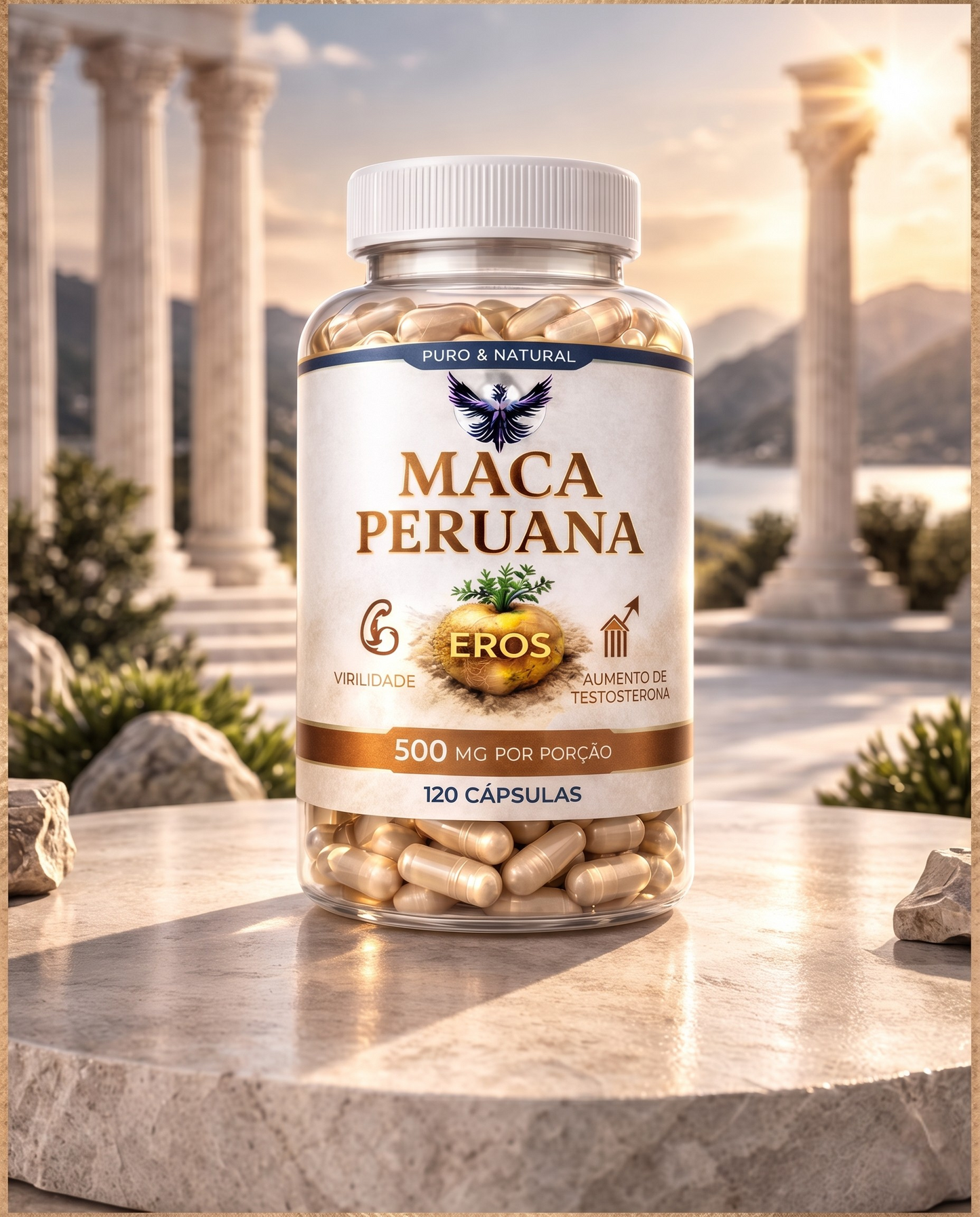 Maca Peruana 500 mg – Vitalidade Adaptativa Estratégica